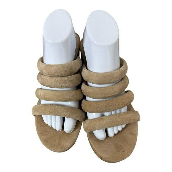 Sam Edelman Women’s Shoes Yuki Suede Espadrille Wedge Sandals Size 9.5 - Picture 3 of 9